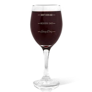 PERSONALISED WINE GLASS