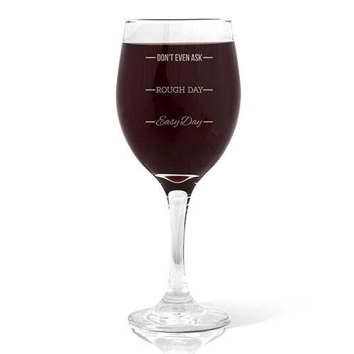 PERSONALISED WINE GLASS