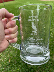 PERSONALISED BEER GLASS