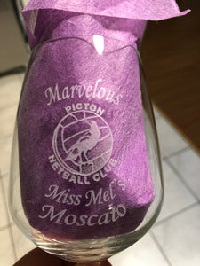 PERSONALISED WINE GLASS